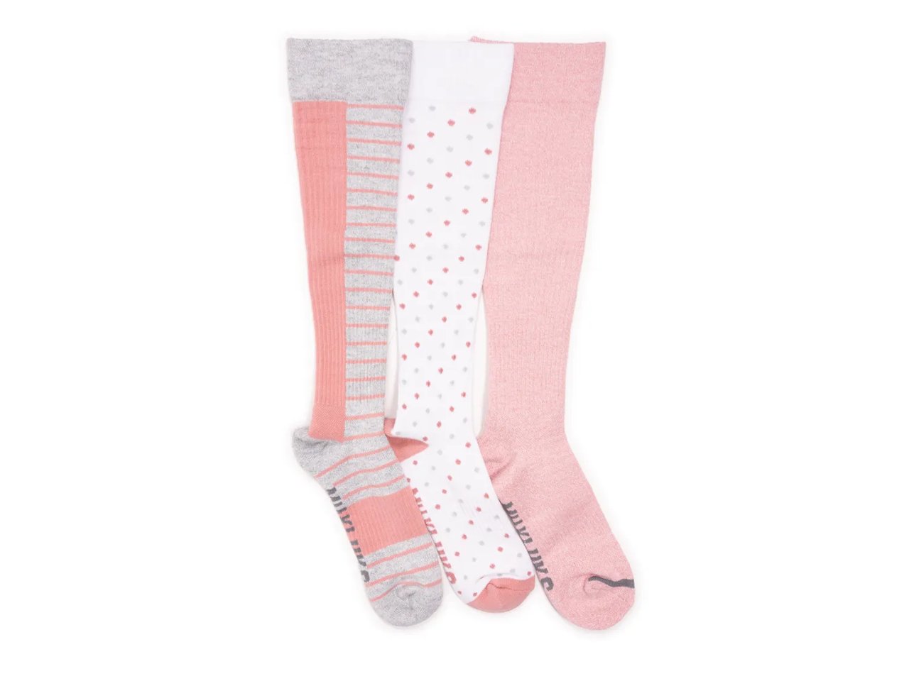 Cotton Women's Compression Knee Socks - 3 Pack
