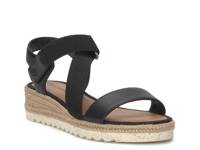 Tressy Espadrille Wedge Sandal Black view