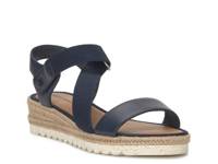 Tressy Espadrille Wedge Sandal Navy view