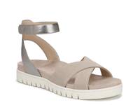Uptown Merced Wedge Sandal Cobblestone Leather view