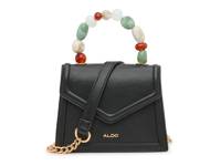Trinity Beaded Mini Satchel Black view
