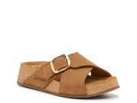 Berries Wedge Sandal Cognac view