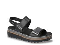 Dominica Wedge Sandal Black view