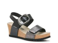 Leandre Wedge Sandal Black view