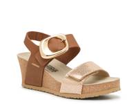 Leandre Wedge Sandal Cognac view