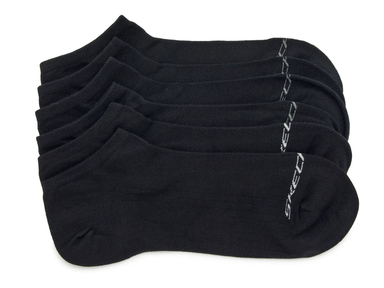 Non Terry Men's No Show Socks - 6 Pack