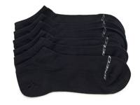 Non Terry Men's No Show Socks - 6 Pack Black view