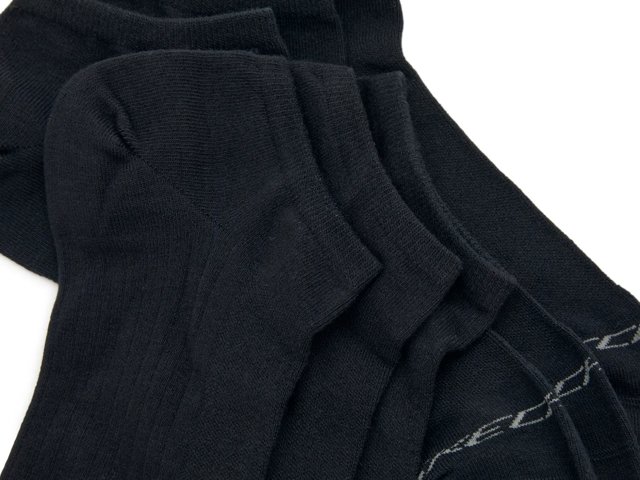 Non Terry Men's No Show Socks - 6 Pack