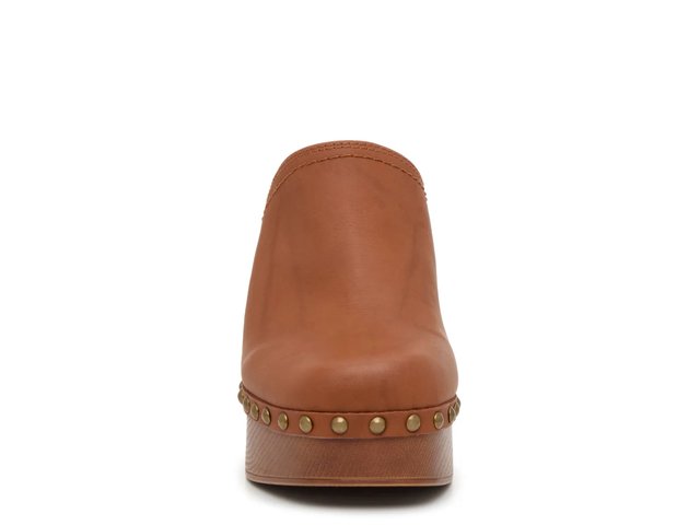 Frye & Co Suede Mule Clogs | Size 7.5 | Wooden Platform Heel | Minimalist Chic Frye & Co. Wylie Platform Mule - Free Shipping | DSW main image 2