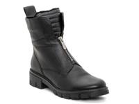 Deon Bootie Black Leather & Suede view