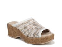 Very Ready Wedge Sandal White/Taupe view