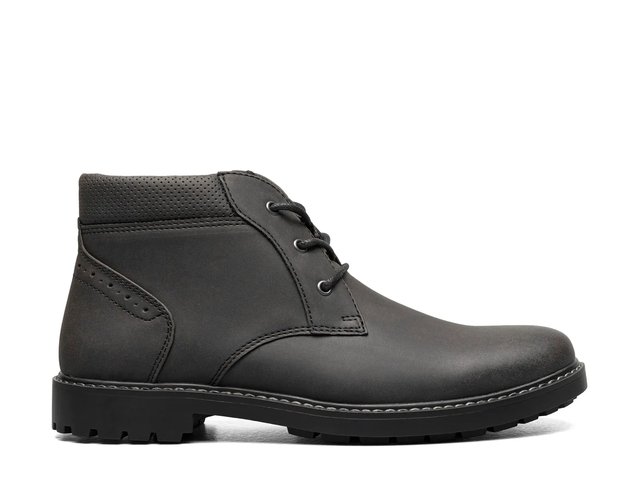 Nunn Bush Mens Delton Plain Toe Chukka Boots Black 81708-001 10.5 W Wide Fit NEW Delton Plain Toe Chukka Boot Men main image 3