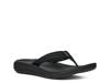 Hurricane Flip Flop Black view