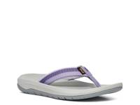 Hurricane Flip Flop Purple view