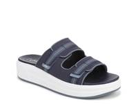 Viv Platform Sandal Blue view