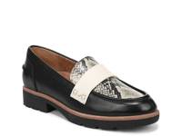 Cleo Loafer Black Snake Print view
