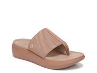 Aqua Wedge Sandal Light Mocha view