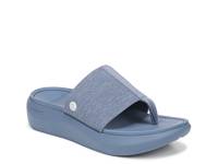 Aqua Wedge Sandal Light Blue view