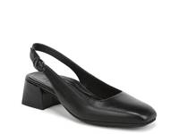 Reyes Pump Black Leather view