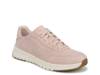 Uptown Platform Sneaker Rose Suede view