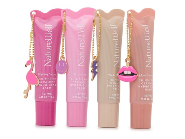 Shimmering Ceramide Hydro Glow Lip Balm - 4 Pack