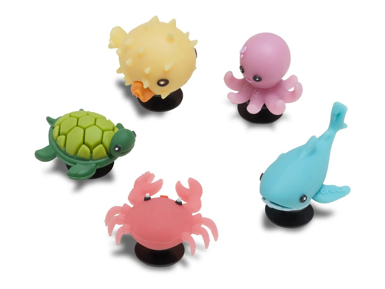 UV Changing Sea Animals Jibbitz Set - 5 Pack