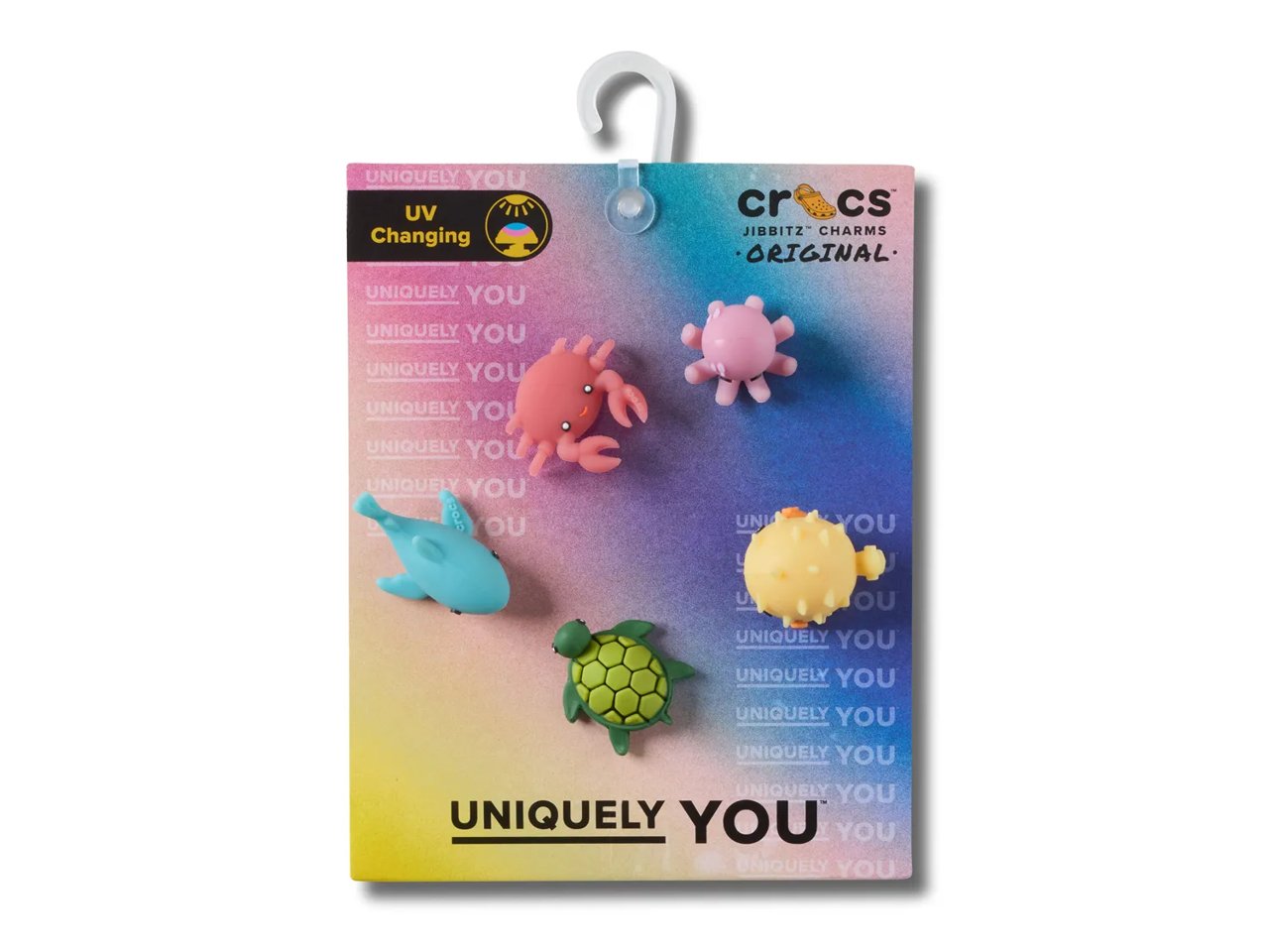 UV Changing Sea Animals Jibbitz Set - 5 Pack