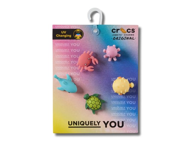 Crocs UV Changing Sea Animals Jibbitz Set - 5 Pack - Free Shipping