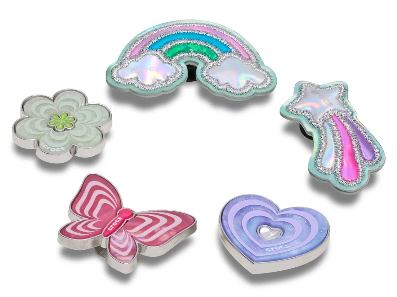 Funky Girls Icon Jibbitz Set - 5 Pack