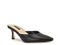 Camenla Mule Black Snake Print view