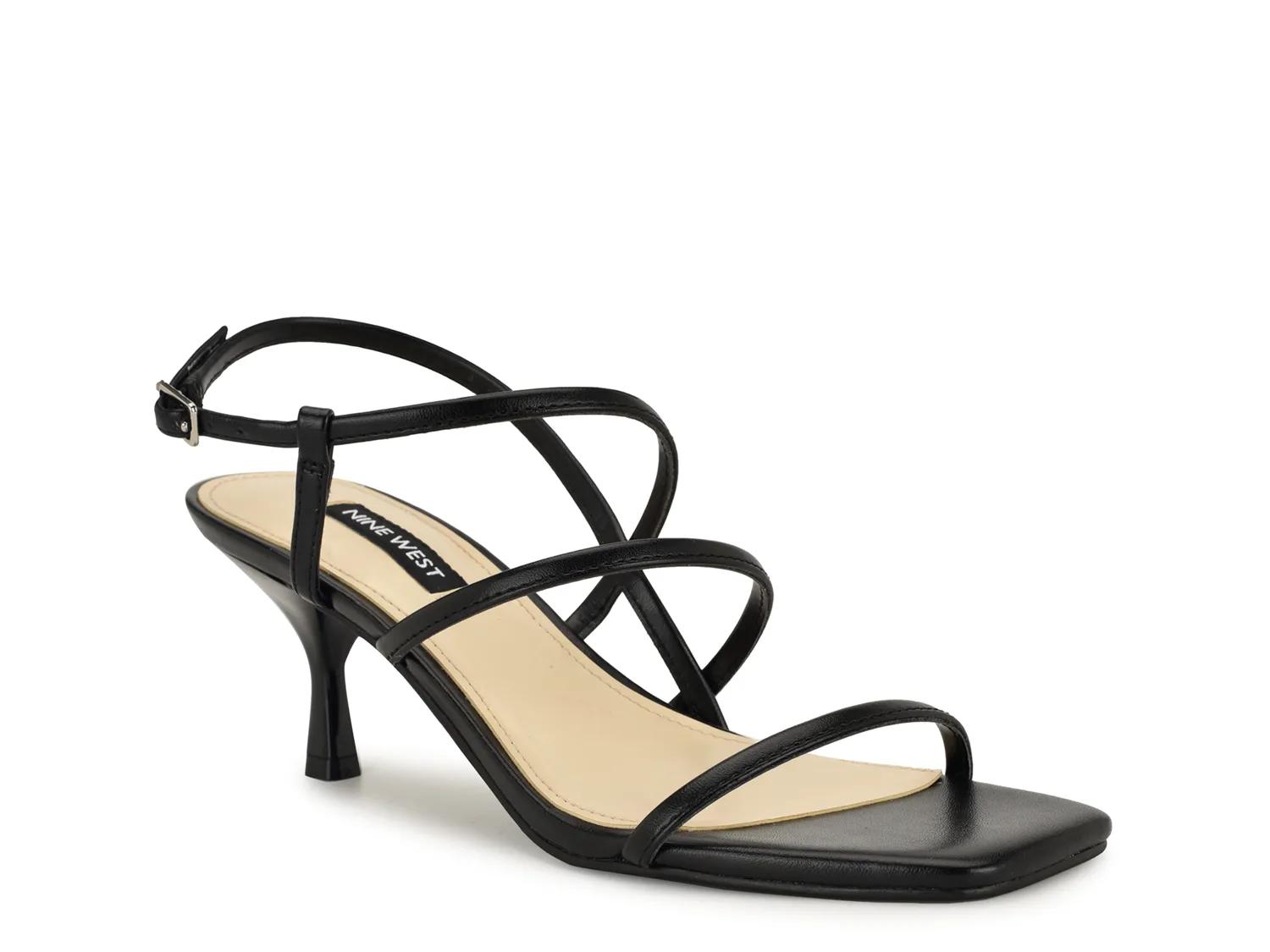 Nine West Hindy Sandal | Women's | Black | Size 8 | Sandals