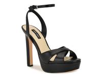 Wilda Platform Sandal Black view