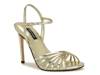 Meripen Sandal Gold Snake Print view
