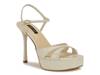 Tates Platform Sandal Ivory view
