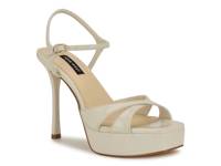 Tates Platform Sandal Ivory view