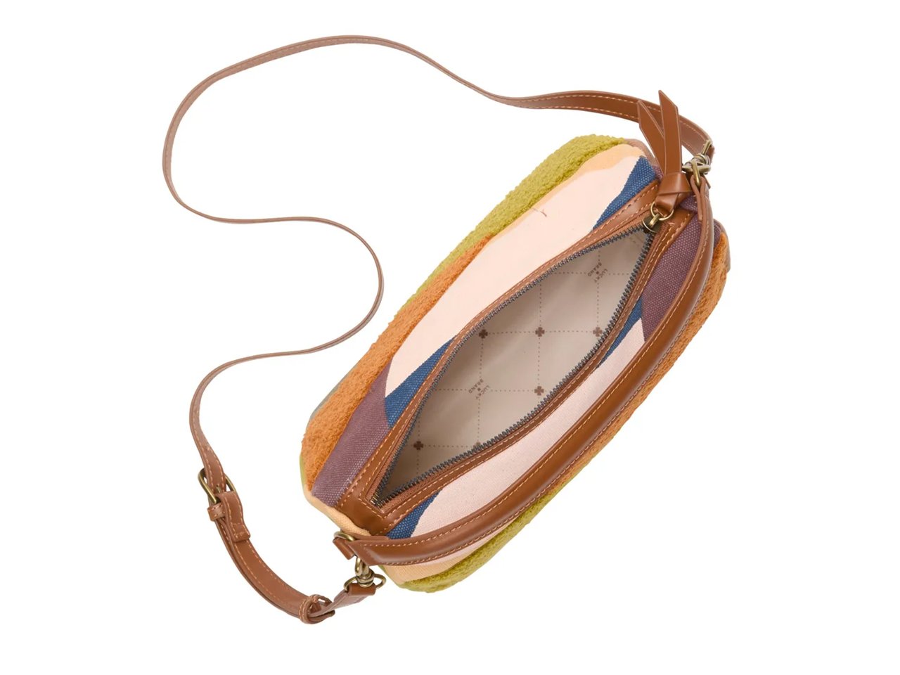 Reed Needle Punch Crossbody Bag