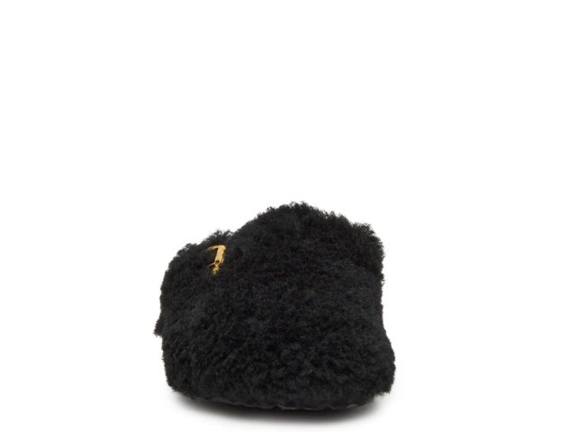 Boston Big Buckle Shearling Clog - Women's