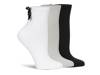 Powder Girly Crew Socks - 3 Pack White/Black/Grey view