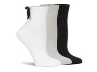 Powder Girly Crew Socks - 3 Pack White/Black/Grey view