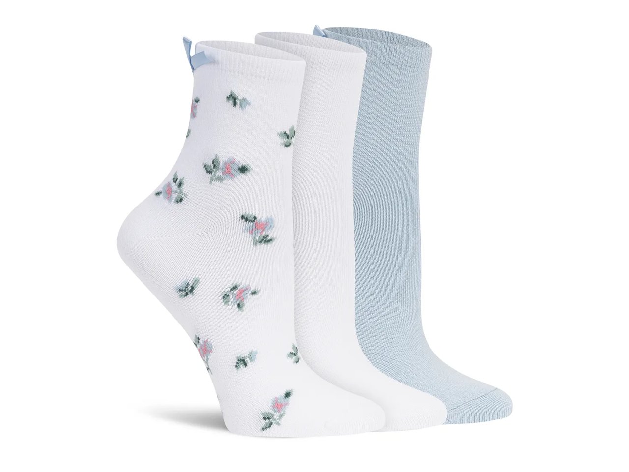 Powder Girly Crew Socks - 3 Pack