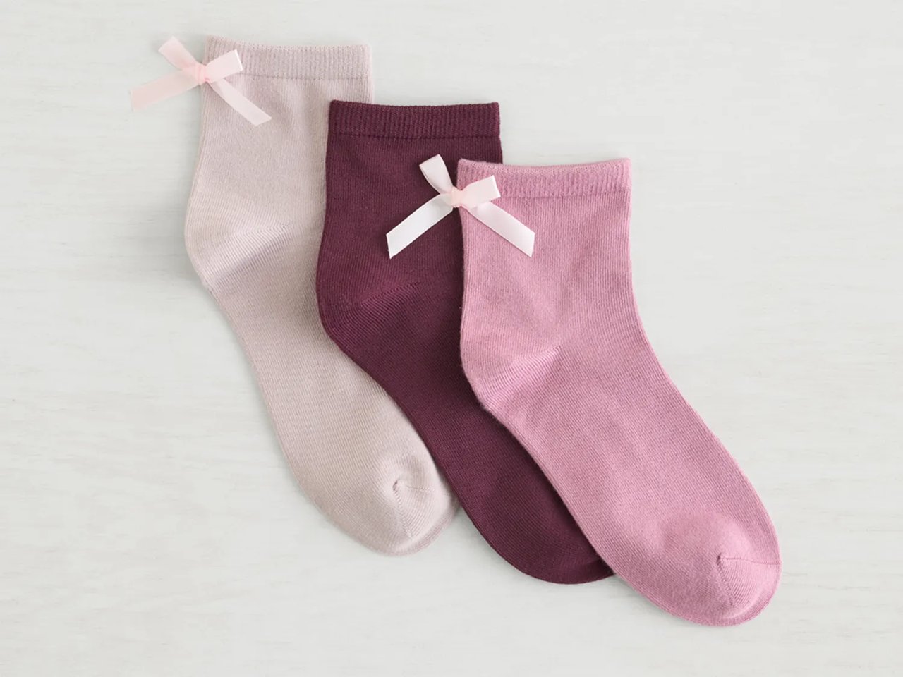 Powder Girly Crew Socks - 3 Pack