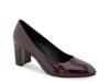Betsy Pump Dark Red Patent Synthetic view