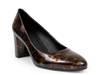 Betsy Pump Java Brown Patent view