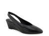 Carmenza Wedge Pump Black Leather view