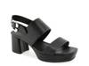 Prym Platform Sandal Black Leather view