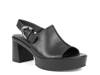 Zella Platform Sandal Black Synthetic view