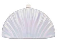 Glisten Clutch Silver Metallic view