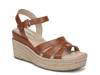 Havana Espadrille Wedge Sandal Tan view