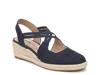 Patience Espadrille Wedge Sandal Navy view