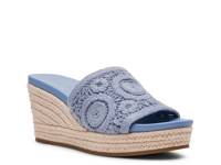 Effy Espadrille Wedge Sandal Light Blue view